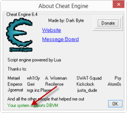 DBVM, Cheat Engine Wiki